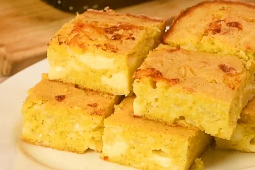 Paraguayan corn cake (Sopa paraguaia)