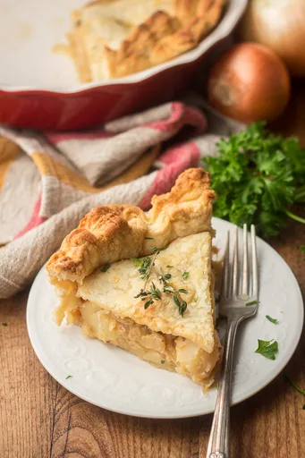 Cheese and Onion Pie