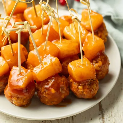 Vegan Cocktail Meatballs