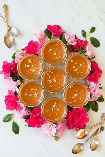 Salted Caramel Pots de Crème