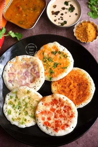 5 Taste Uthappam | Uthappam Recipe