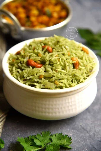 Arroz con cilantro | Pulao de cilantro