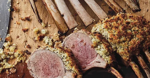 Costillar de cordero con costra de Panko | Recetas