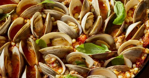 Summer Skillet with Clams, Sausage & Corn | Recipes