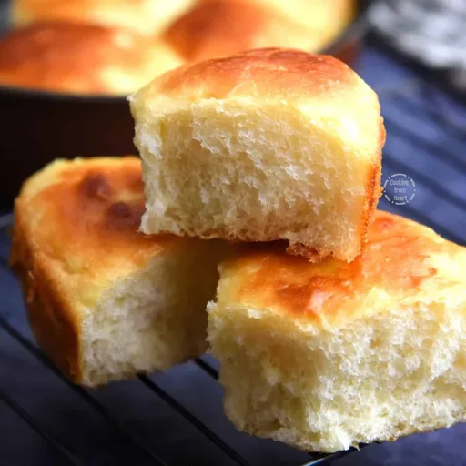 Potato Buns | No knead Potato Buns Recipe