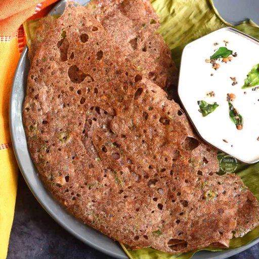 Ragi Rava Dosa | Instant Ragi Dosa Recipe
