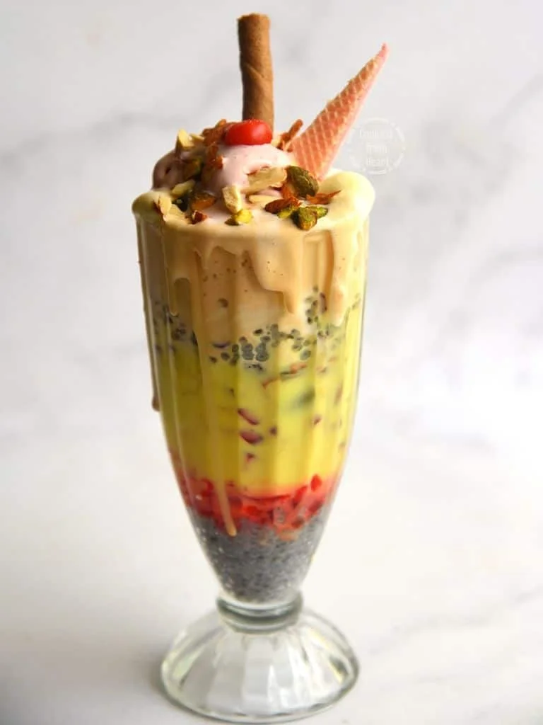 Royal Falooda | Homemade Royal Fruit Falooda