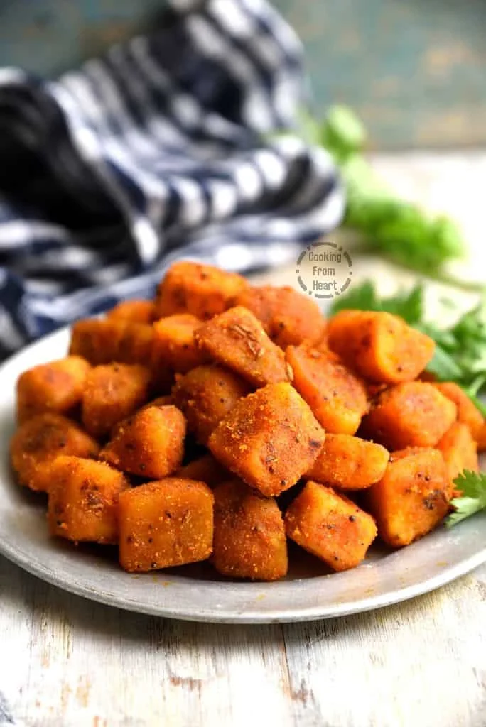 Sweet Potato Fry | Chilakada Dumpa Vepudu | Andhra Style Sweet Potato Roast