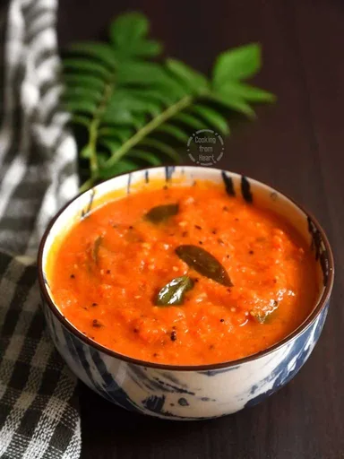 Thakkali Chutney | Easy Tomato Chutney Recipe