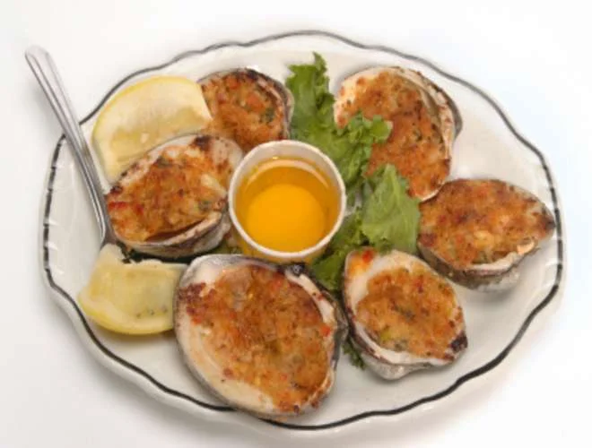 Baked Crusted Oysters