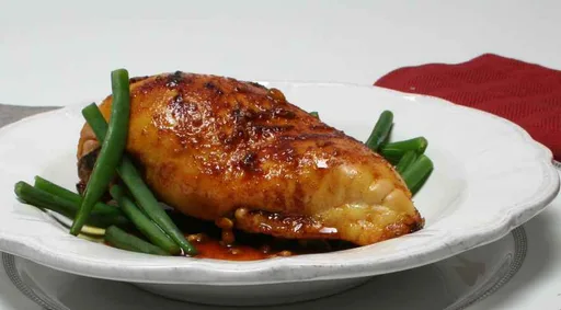 Pollo al jengibre al horno