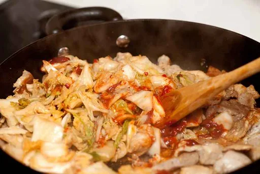 Spicy Stir-Fried Kim Chee Pork