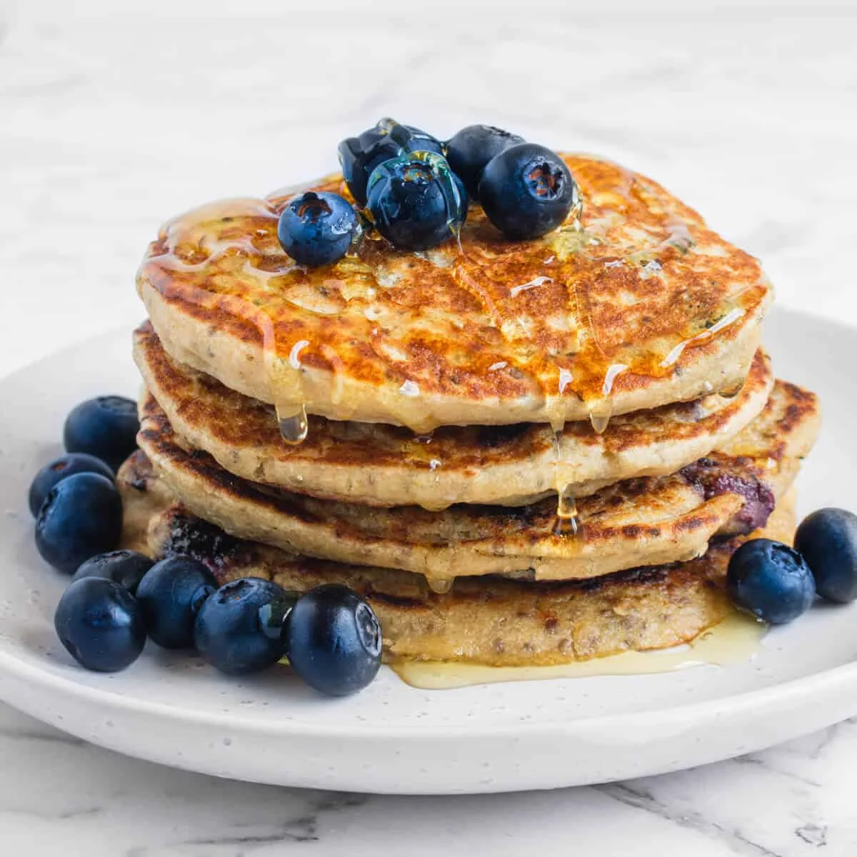 Vegan Blueberry Pancakes