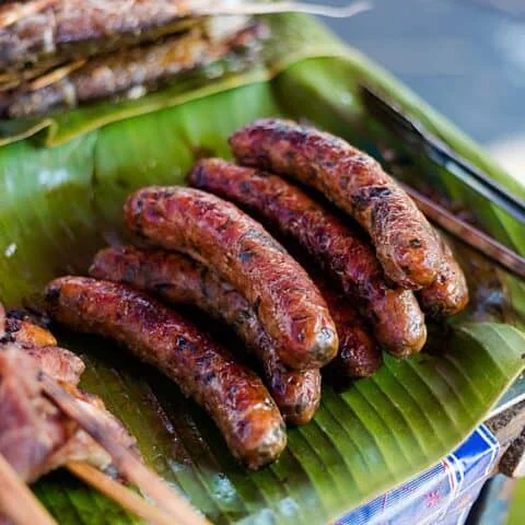 Authentic Laos Pork Sausage - Sai Kok