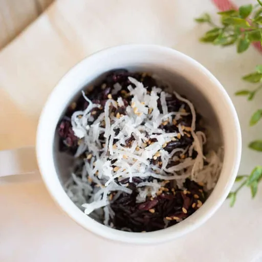 Authentic Thai Black Sticky Rice