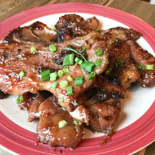 Chuletas de cerdo vietnamitas - Suon Nuong
