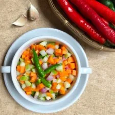 Acar: Pickled Vegetables (Vegan)