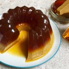 Agar-Agar Santan Gula Jawa: Coconut Milk and Palm Sugar Agar Pudding (Vegan)