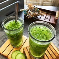 Es Timun: Iced Cucumber and Lime Drink (Vegan)