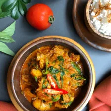 Kenus Mebase: Balinese-Style Squid with Thick Spiced Gravy