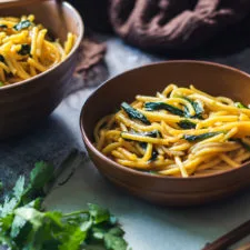 Mie Goreng: Fideos fritos (Vegano)