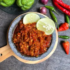 Sambal Bajak: Ploughman’s Sambal