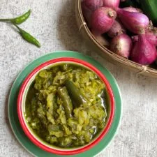 Sambal Ijo: Green Sambal (Vegan)
