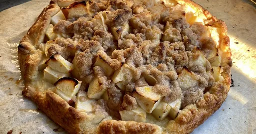 Crostata de manzana