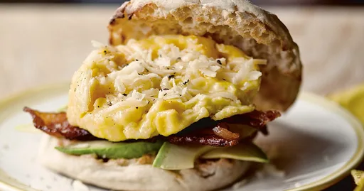 Bacon, Egg & Cheddar Sandwich | Recipes
