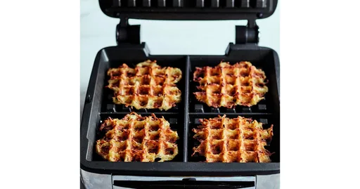 Waffle Iron Hash Browns | Recipes