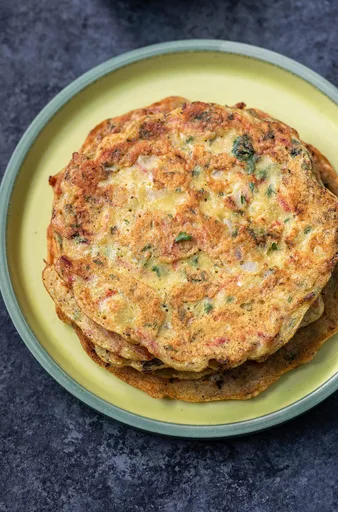 Moong Dal Chilla (Gluten Free & Vegan)