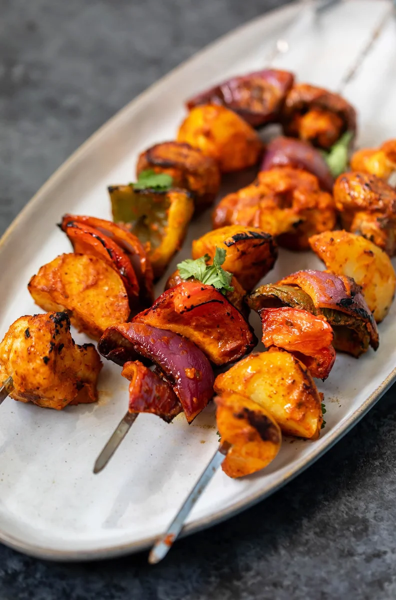 Tandoori Vegetables (Smoky Flavor!)