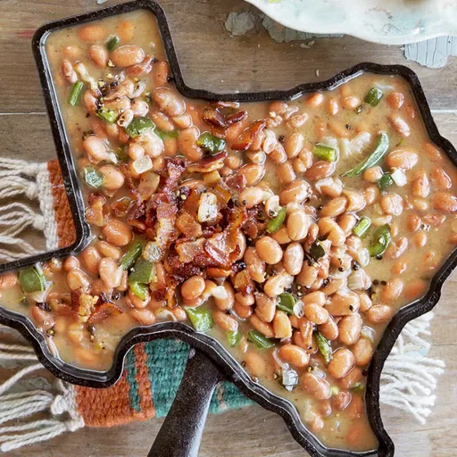 Black Pepper and Bacon Pinto Beans