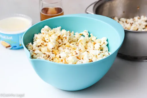 Como fazer pipoca de cinema
