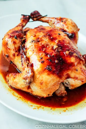 Pollo asado al horno jugoso
