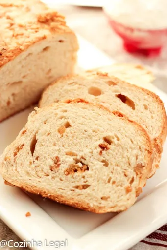 Receita de pão de torresmo