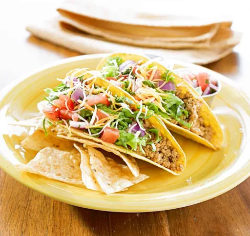 Taco de Carne Picada con Wrap