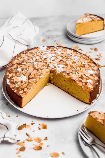 Pastel de almendra (Amandier) - Receta sin gluten