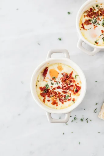 Huevos en cocotte