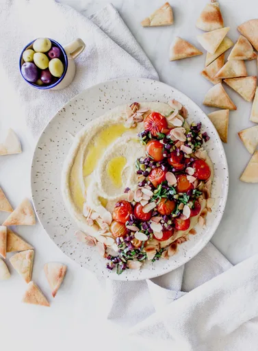 Tabla de hummus