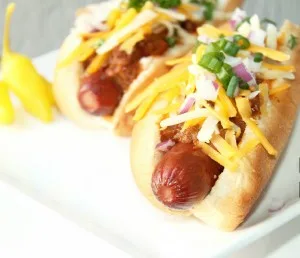 Spicy Chili Cheese Dogs
