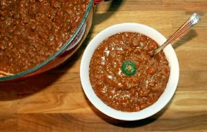 Spicy Roasted Chili Con Carne