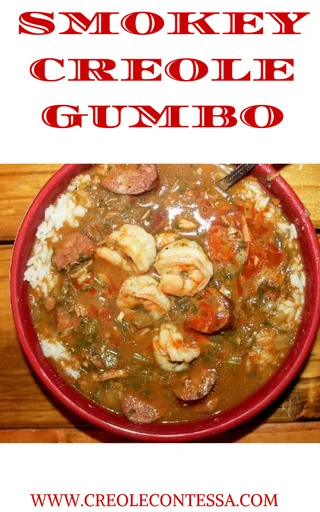 Smokey Creole Gumbo with Hot Sauce