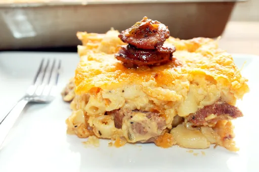 Andouille Macaroni and Cheese