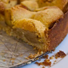 Apple Polenta Tart