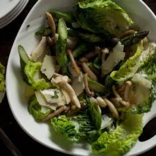 Ensalada de cogollos de lechuga