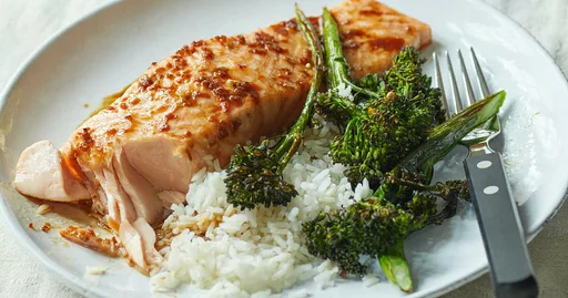 Salmon Teriyaki & Broccolini | Recipes