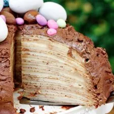 Chocolate-Amarula Crepe Cake