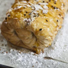 Christmas strudel