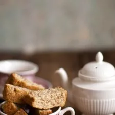 Biscotti de suero de leche y salvado de la abuela Dom